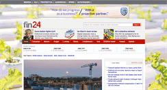 Desktop Screenshot of fin24.com