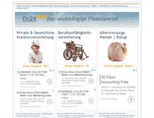 Tablet Screenshot of fin24.biz